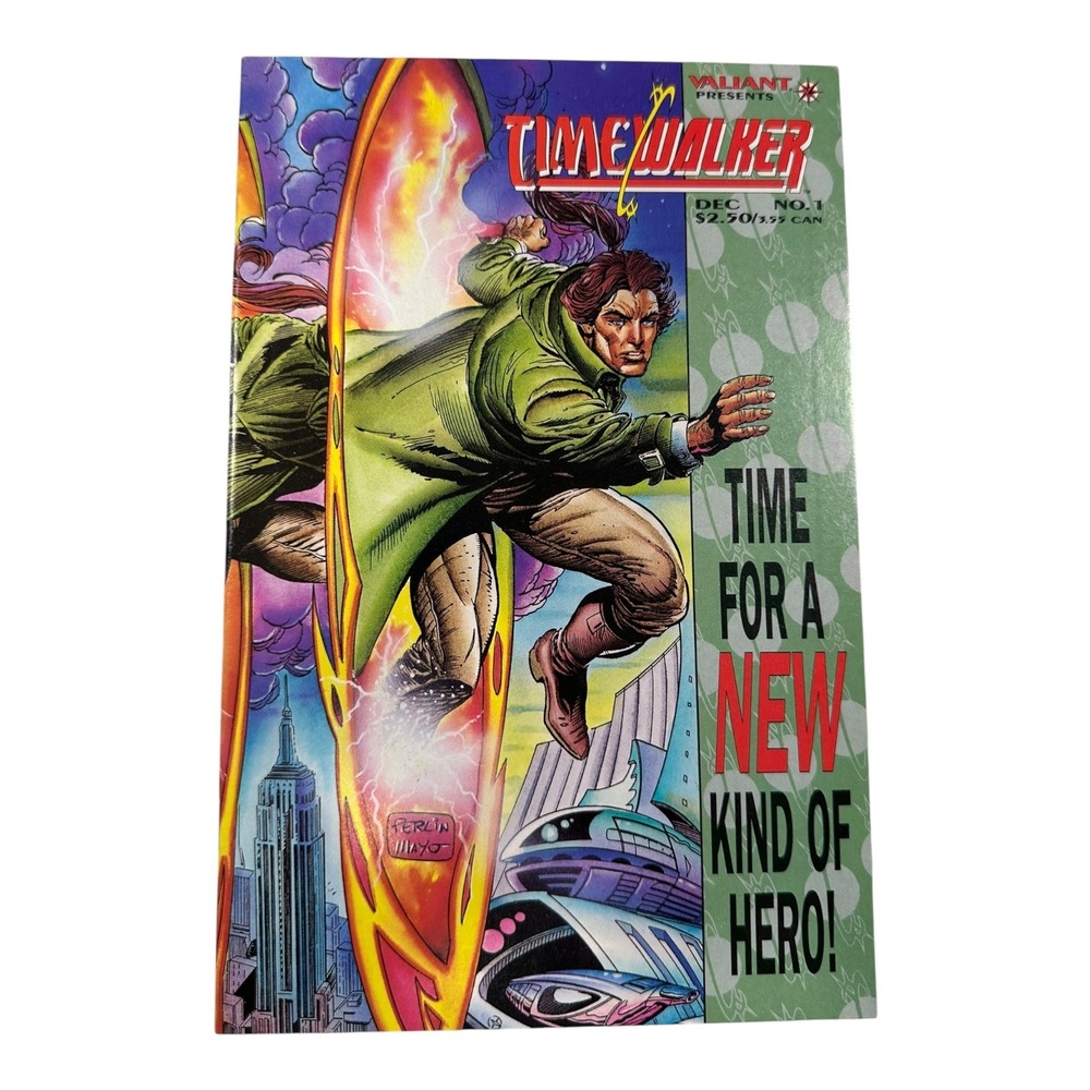 Valiant Time Walker Comic‎ Book December No. 1 Collectible Vintage